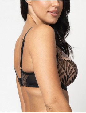 Бюстгальтер с мягкой чашкой Subtille FRIDA soft full cup black, Цвет: черный, Размеры: 80C, изображение 2