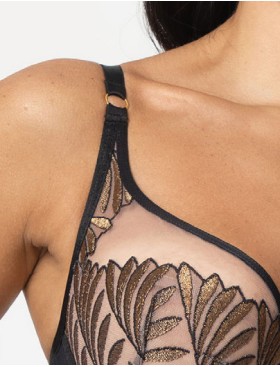 Бюстгальтер с мягкой чашкой Subtille FRIDA soft full cup black, Цвет: черный, Размеры: 80C, изображение 4