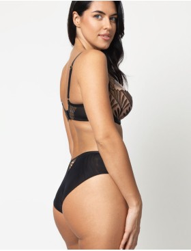 Трусы бразилиана Subtille FRIDA brazilian black, Цвет: черный, Размеры: S, изображение 5