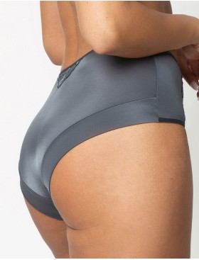 Трусы слипы макси Subtille GENRIETTA high-waist graphite, Цвет: графит, Размеры: M, изображение 2