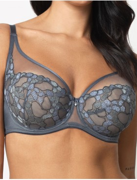 Бюстгальтер с мягкой чашкой Subtille GENRIETTA soft full cup graphite, Цвет: графит, Размеры: 70M