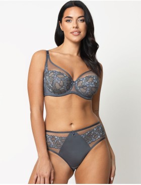 Бюстгальтер с мягкой чашкой Subtille GENRIETTA soft full cup graphite, Цвет: графит, Размеры: 70M, изображение 7