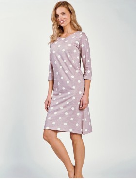 Ночная сорочка из хлопка Taro 3213 DOLLY, Цвет: светло-лиловый, Размеры: S, изображение 2
