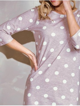 Ночная сорочка из хлопка Taro 3213 DOLLY, Цвет: светло-лиловый, Размеры: S, изображение 3