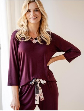 Домашний комплект Taro 3221 INDY, Цвет: сливовый, Размеры: S