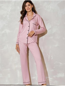 Пижама женская из вискозы Taro 3230 SYDNEY светло-розовый, Цвет: светло-розовый, Размеры: XL, изображение 2