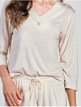 Домашний комплект Taro 3245 HARIA, Цвет: бежевый, Размеры: S, изображение 4