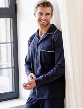 Пижама мужская со штанами Taro 3299 ALLEN, Цвет: темно-синий, Размеры: 2XL