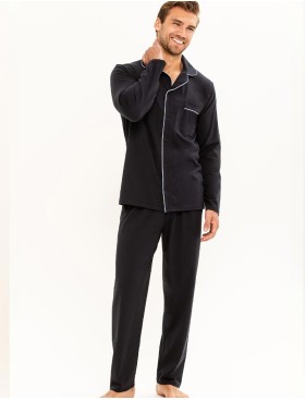 Пижама мужская со штанами Taro 3299 ALLEN, Цвет: темно-синий, Размеры: 2XL, изображение 2