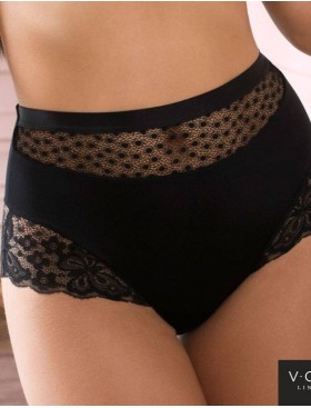 Трусы макси VOVA WISH V98441 черный, Цвет: черный, Размеры: M, изображение 3