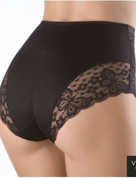 Трусы макси VOVA WISH V98441 черный, Цвет: черный, Размеры: M, изображение 2