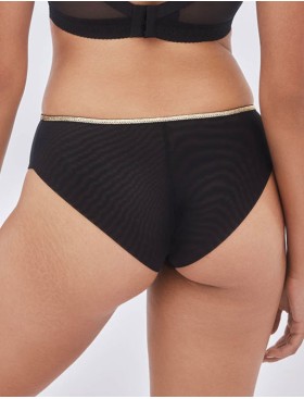 Трусы бразилиана Alles CHIARA GOLD brazyliany черный, Цвет: черный, Размеры: S, изображение 2