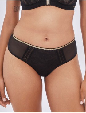 Трусы бразилиана Alles CHIARA GOLD brazyliany черный, Цвет: черный, Размеры: S