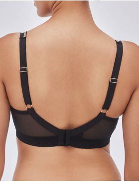 Бюстгальтер бралетт Alles CHIARA GOLD M bralette черный, Цвет: черный, Размеры: 65D, изображение 2