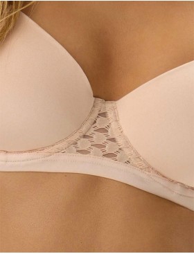 Бюстгальтер балконет пуш-ап Esotiq OHARA 41738 пудровый, Цвет: пудровый, Размеры: 75B, изображение 4