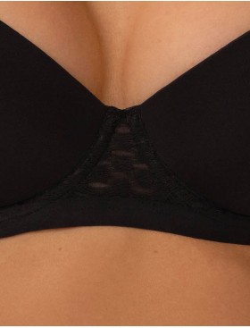 Бюстгальтер балконет пуш-ап Esotiq OHARA 41738 черный, Цвет: черный, Размеры: 80C, изображение 4