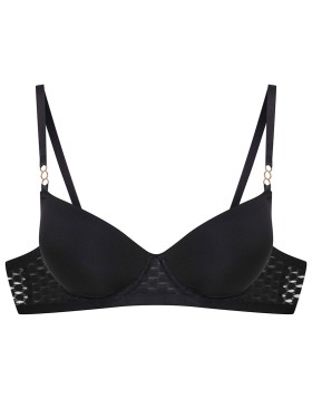 Бюстгальтер балконет пуш-ап Esotiq OHARA 41738 черный, Цвет: черный, Размеры: 80C, изображение 8