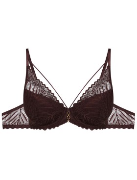 Бюстгальтер с пуш-ап вкладышами Esotiq ONIKA 41727 шоколадный, Цвет: шоколадный, Размеры: 70B, изображение 7