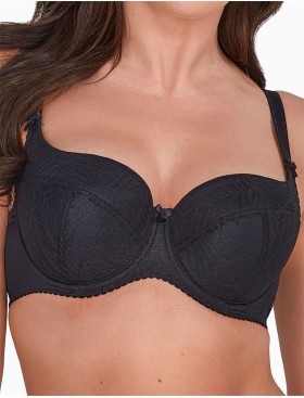 Бюстгальтер на поролоне Gaia 758 MICAELA U черный, Цвет: черный, Размеры: 70H