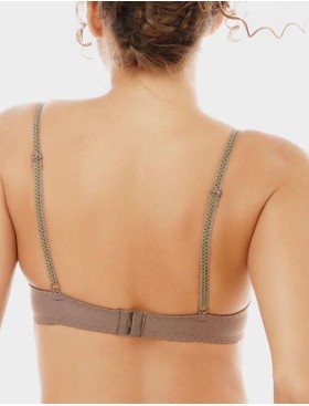 Бюстгальтер балконет пуш-ап Honey H06-14-L капучино, Цвет: капучино, Размеры: 70F, изображение 2