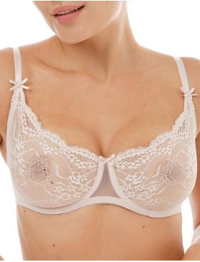 Мягкий кружевной бюстгальтер Honey H16-15-L крем-брюле, Цвет: крем-брюле, Размеры: 70A