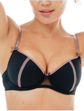 Бюстгальтер поддерживающий Honey H21-15-L черный, Цвет: черный, Размеры: 75B