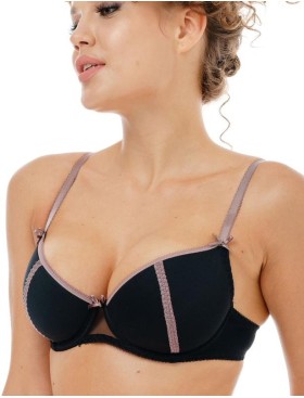 Бюстгальтер поддерживающий Honey H21-15-L черный, Цвет: черный, Размеры: 75B, изображение 3