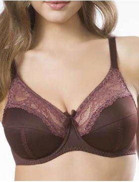 Бюстгальтер мягкая чашка Honey H35-17-L махагон, Цвет: махагон, Размеры: 90D