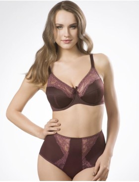 Бюстгальтер мягкая чашка Honey H35-17-L махагон, Цвет: махагон, Размеры: 90D, изображение 3