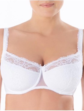 Бюстгальтер балконет Honey H37-17-L белый, Цвет: белый, Размеры: 75D