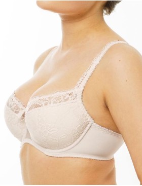 Бюстгальтер балконет Honey H37-17-L крем-брюле, Цвет: крем-брюле, Размеры: 75B, изображение 2