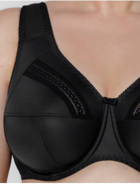 Мягкий бюстгальтер на косточках Honey H46-23-L черный, Цвет: черный, Размеры: 100H, изображение 3