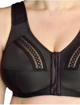 Мягкий бюстгальтер без косточек Honey H47-23-L черный, Цвет: черный, Размеры: 90D, изображение 4