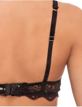 Бюстгальтер без косточек Infiore JOY GOOD 3003 nero, Цвет: nero (черный), Размеры: 70B, изображение 2