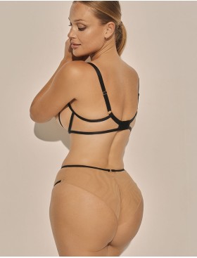 Трусики слипы Kinga 1140/2-P NAKED, Цвет: черный+красный, Размеры: S, изображение 4