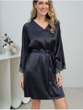 Домашняя туника Mia-Amore EMMANUELLE 4347, Цвет: черника, Размеры: L/XL, изображение 3
