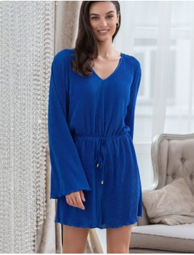 Комбидресс плиссированный Mia-Amore ROXY 7375 синий, Цвет: синий, Размеры: M, изображение 3