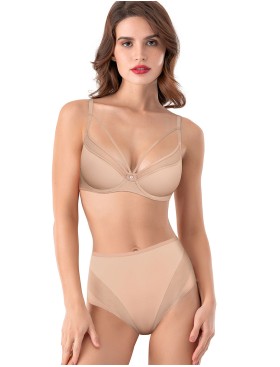 Трусики слипы высокие Mioocchi ORNELLA 8293 nudo, Цвет: nudo (телесный), Размеры: L, изображение 2