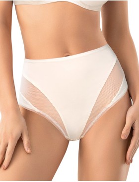 Трусики слипы высокие Mioocchi ORNELLA 8293 latte di cocco, Цвет: latte di cocco (крем, Размеры: L