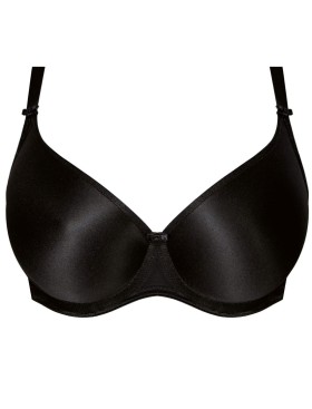 Гладкий бюстгальтер Mefemi ANNA U minimizer черный, Цвет: черный, Размеры: 85D, изображение 8