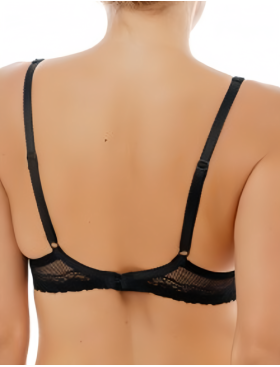 Бюстгальтер балконет Sermija 121-09-L чёрный, Цвет: чёрный, Размеры: 75D, изображение 2