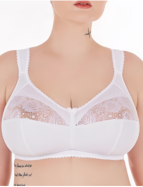 Бюстгальтер мягкий без косточек Sermija 149-12-L белый, Цвет: белый, Размеры: 75G