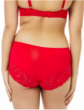 Трусы слипы Sermija 173-16-K красный, Цвет: красный, Размеры: M, изображение 2