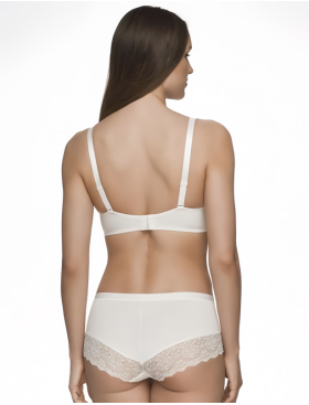 Трусы шорты Sermija 175-18-K молочный, Цвет: молочный, Размеры: 5XL, изображение 3