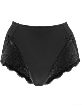 Высокие трусы слипы Sermija 182-21-AK чёрный, Цвет: чёрный, Размеры: 4XL, изображение 3