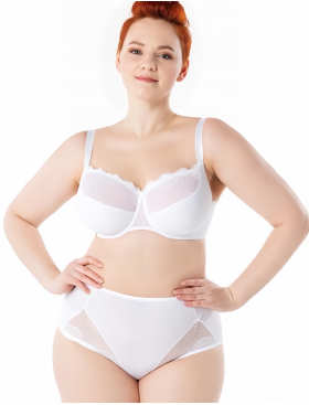 Бюстгальтер полумягкий Sermija ROZALIJA 182-21-L белый, Цвет: белый, Размеры: 70I, изображение 3