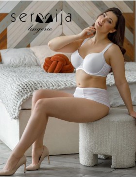 Трусы слипы Sermija 184-22-SH белый, Цвет: белый, Размеры: M, изображение 3