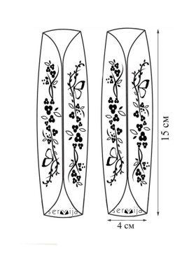 Подкладки под бретели Sermija 2019.05 красный, Цвет: красный, Размеры: UN, изображение 2