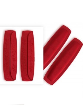 Подкладки под бретели Sermija 2019.05 красный, Цвет: красный, Размеры: UN