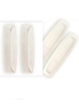 Подкладки под бретели Sermija 2019.05 крем-брюле, Цвет: крем-брюле, Размеры: UN